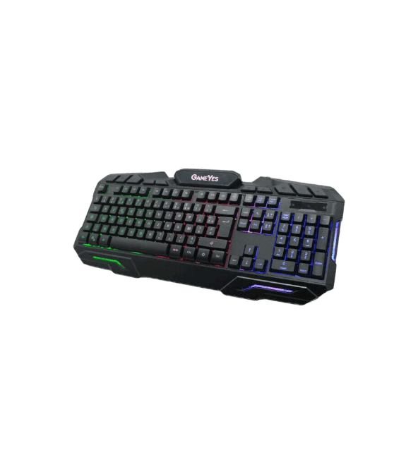 GameYes GY-101 – Clavier gamer USB AZERTY, RGB 7 modes
