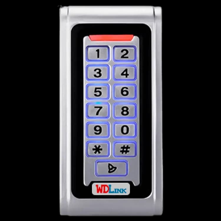 WDLink WDCA07 – Contrôle d'Accès Autonome RFID & Clavier Métallique Étanche
