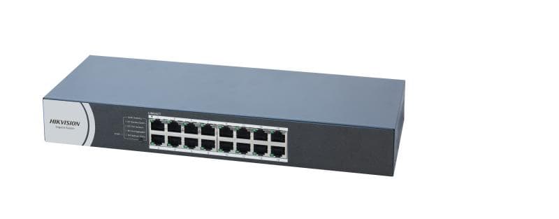 HIKVISION SWITCH GIGABIT 16 PORT METAL