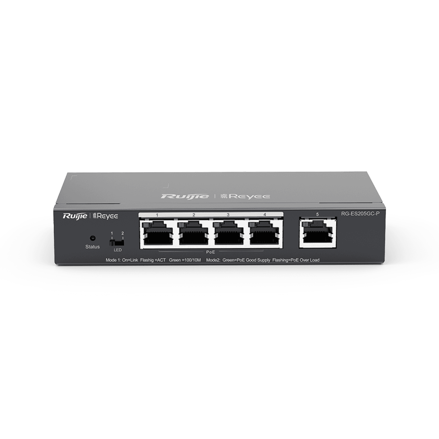 RUIJIE  SWITCH    5 PORT GIGABAIT  SMART POE
