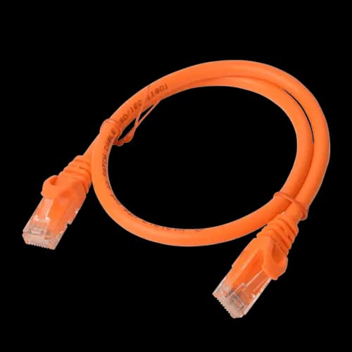 WDLINK CABLE RESEAU CAT6 0.5M ORANGE