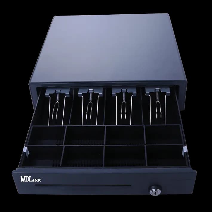 WDLINK TIROIR-CAISSE BLACK  24V 6.5 KG 4 BILLS 8    (470 X 475 X 145MM)
