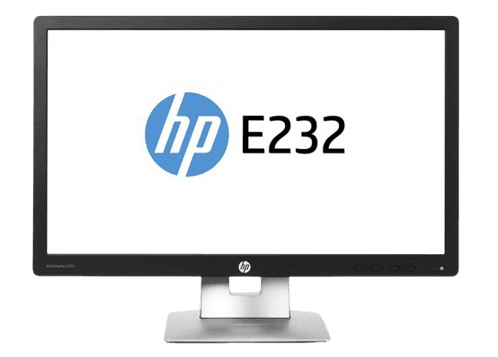 HP E232 – Écran 23 » LED IPS, Full HD 1920×1080, HDMI/VGA/DisplayPort