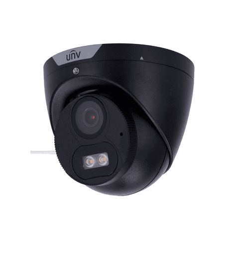 Uniview Unv dome audio color 5MP black — Caméras (réf. UAC-T125-AF28M-W-BLACK)