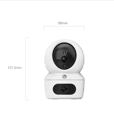 Caméra H7c 2K Dual-Lens Wi-Fi EZVIZ