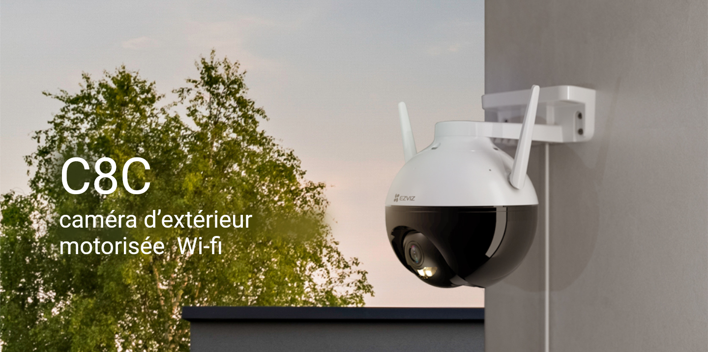 Caméra C8C FHD Wi-Fi Motorisée EZVIZ 