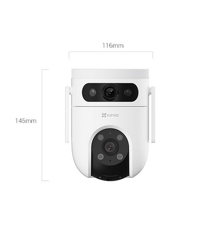Camera H9c 3K Dual Lens Wi-Fi EZVIZ
