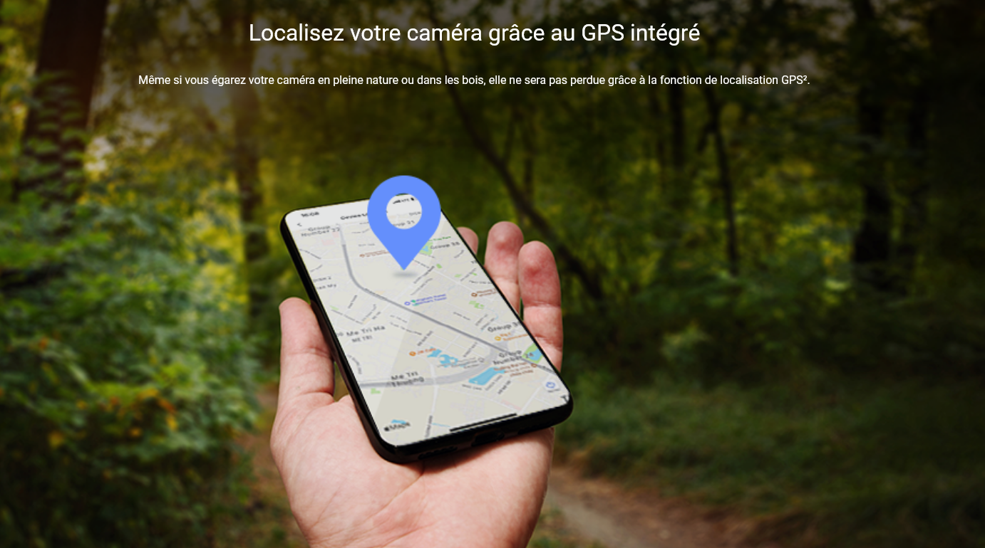 Caméra EB8 4G 2K Motorisée sur Batterie EZVIZ