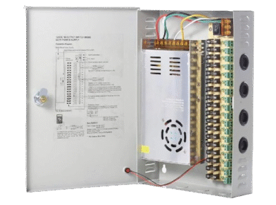 Camyes 12V30A18CH – Boîte d'Alimentation 12V 30A 18 Canaux