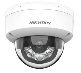 Hikvision DS-2CD1183G2-LIU – Caméra dôme IP 8MP, audio intégré, lumière hybride intelligente, PoE, H.265+, IP67/IK08 maroc F