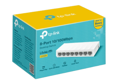 TP-Link LS1008 – switch de bureau 8 ports 10/100 Mbps, Auto-MDI/MDIX