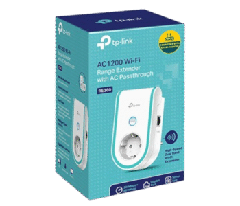 TP-Link RE360 – Extender Wi-Fi AC1200 WiFi 5 bi-bande, prise gigogne