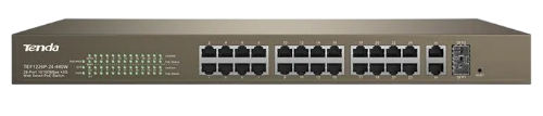 Tenda TEF1226P-24-440W – Switch Web Smart PoE 24 Ports 10/100 Mbps 2 Tenda TEF1226P-24-440W – Switch Web Smart PoE 24 Ports 10/100 Mbps