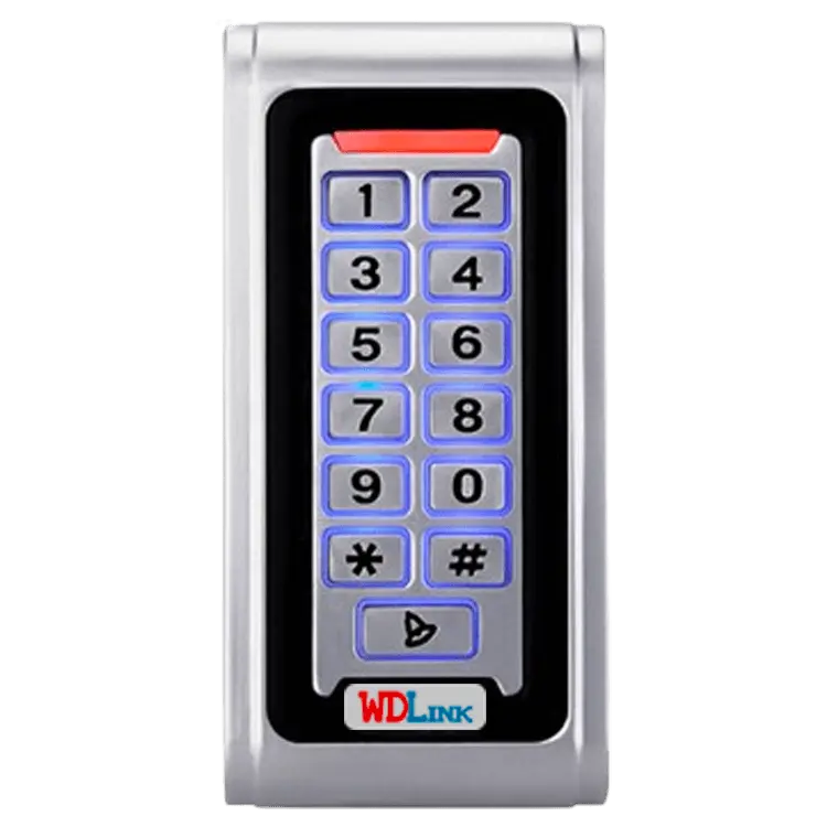 WDLink WDCA07 – Contrôle d'Accès Autonome RFID & Clavier Métallique Étanche