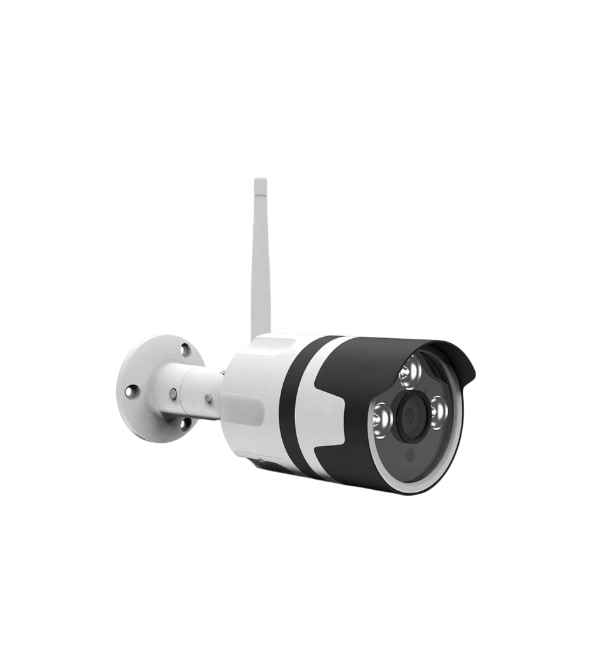Anspo ASP-8103-200WF – Caméra IP Wi-Fi extérieure 1080p, étanche IP66, audio 1