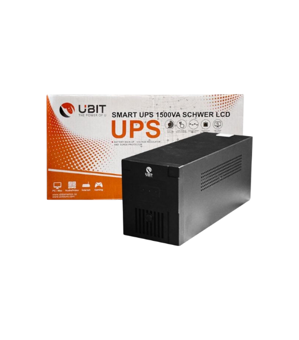 Smart UPS CF-1500VA – Onduleur interactif 1500 VA/900 W, écran LCD, AVR 1