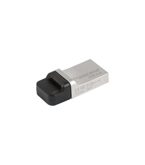 Transcend 880 OTG 32 Go – clé USB 3.1 Gen 1 / micro-USB OTG, métal 1