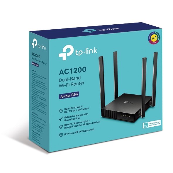 TP-Link Archer C54 Routeur WiFi AC1200 Bi-Bande 4