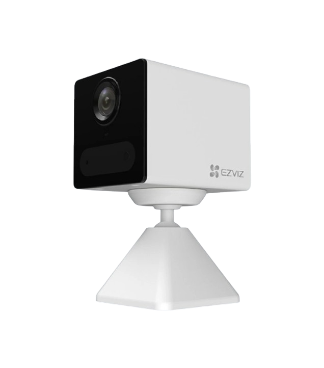 Mini Caméra de Surveillance Intérieure EZVIZ CB2 2MP - 100% Sans Fil sur Batterie, Base Magnétique, Détection Humaine IA 1