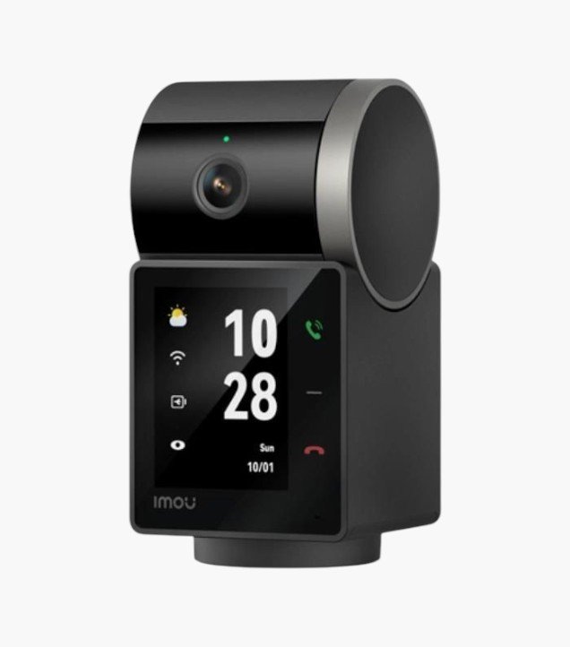 Caméra de Surveillance Intérieure IMOU REX VT 5MP 3K - Écran d'Appel Vidéo, Suivi IA, Vision 360° 1