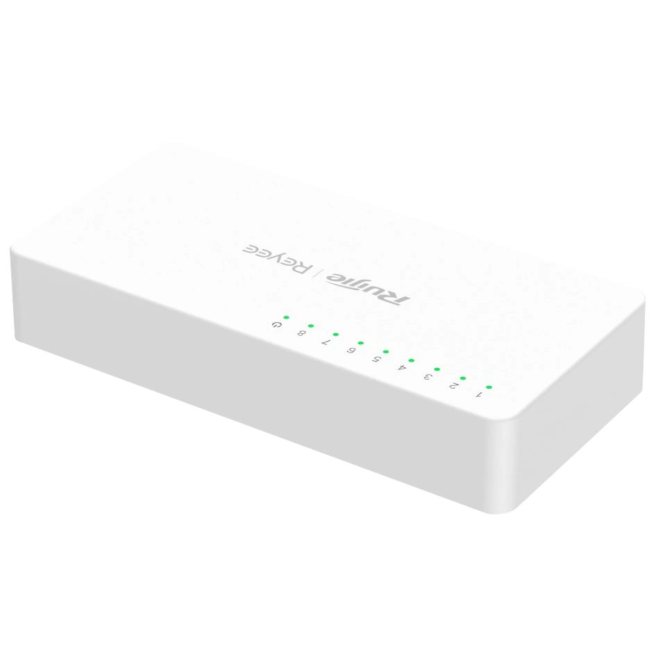 RG-ES08G-L-2.webp Switch de Bureau Ruijie RG-ES08G-L 8 Ports Gigabit Non-Géré 2