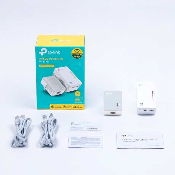 TP-Link TL-WPA4220KIT Kit de 2 CPL AV600 + WiFi N 300 Mbps 2
