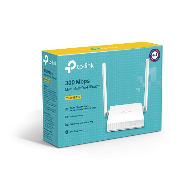 TP-Link TL-WR820N Routeur WiFi Multi-Mode 300 Mbps 4