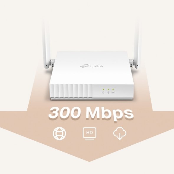 TP-Link TL-WR820N Routeur WiFi Multi-Mode 300 Mbps 3